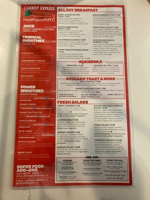   at Carrot Express in Boca Raton