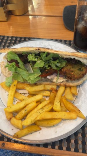 Veganes Pita  at Pheidias Grill House in Olympia