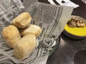 Bread with Olive Oil, Garlic, Balsamic  at Walt Disney World - Trattoria al Forno in Lake Buena Vista