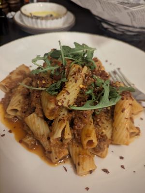 Plant-Based "Bolognese" at Walt Disney World - Trattoria al Forno in Lake Buena Vista