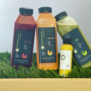 Fresh juices  at Palmer's Nutritious You in Sarasota