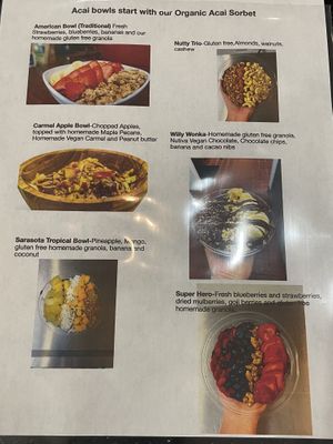 Menu2 at Palmer's Nutritious You in Sarasota