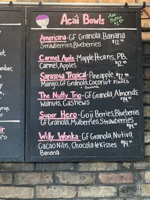 Board 4 at Palmer's Nutritious You in Sarasota