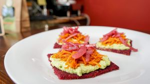 Raw Vegan Dish at Palmer's Nutritious You in Sarasota