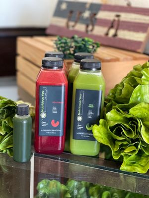 Fresh Juices available at Palmer's Nutritious You in Sarasota