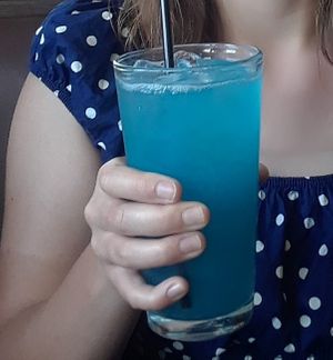 Electric lemonade at Palmer's Nutritious You in Sarasota