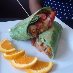 Breakfast burrito  at Palmer's Nutritious You in Sarasota