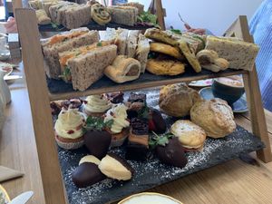   at Willows Tea Room in Barnstaple