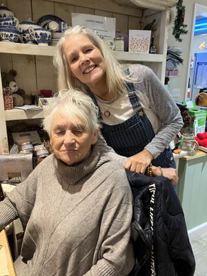 Moms 80 High Tea…. Amazing  at Willows Tea Room in Barnstaple