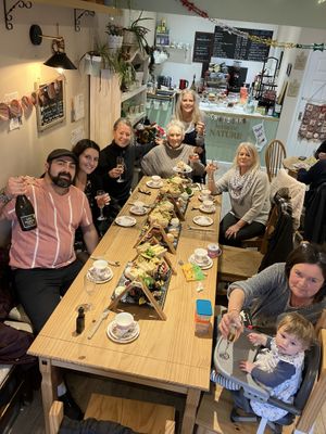 Devon friends xxx  at Willows Tea Room in Barnstaple