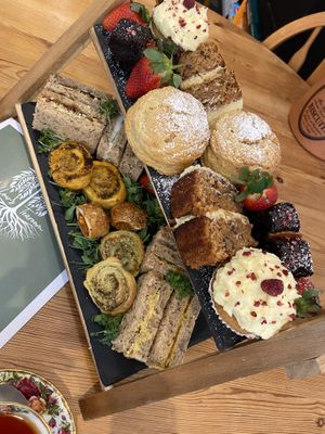   at Willows Tea Room in Barnstaple