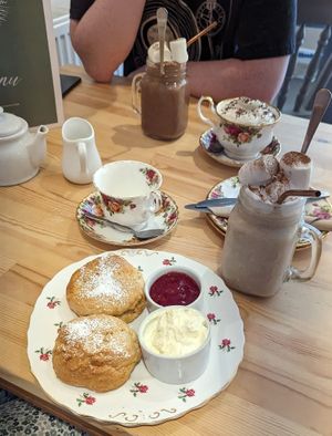  at Willows Tea Room in Barnstaple