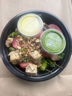 Hato Mugi & Baby Kale Salad 🥗   at Moosewood Restaurant in Ithaca