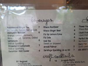  at Moosewood Restaurant in Ithaca