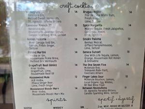  at Moosewood Restaurant in Ithaca