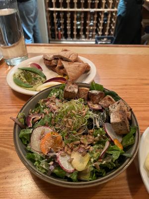 Moosewood salad at Moosewood Restaurant in Ithaca