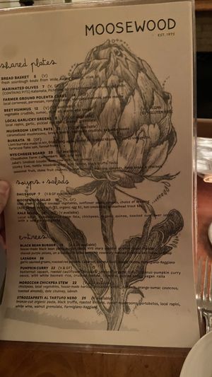   at Moosewood Restaurant in Ithaca