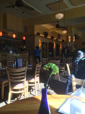 Inside 1 at Moosewood Restaurant in Ithaca