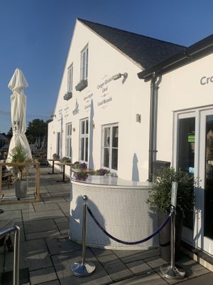 The exterior  at The Tal-y-Cafn in Colwyn Bay