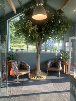 The reception  at The Tal-y-Cafn in Colwyn Bay