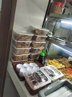 Very clean stall at Veggie 素食 121 in Central Singapore