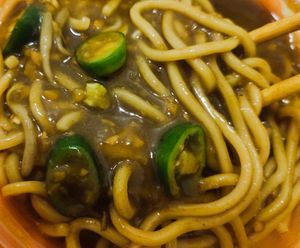 Mee rebus at Veggie 素食 121 in Central Singapore