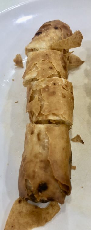 Spring roll   at Veggie 素食 121 in Central Singapore