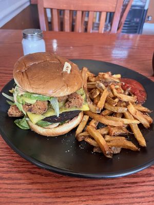 Southwest Burger   at Root and Press in Worcester
