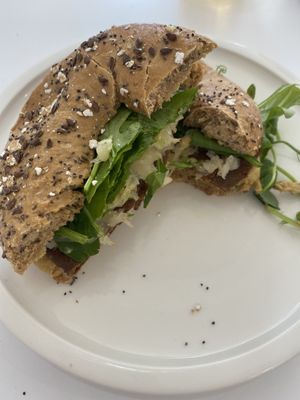 Bagel at 269 Vegan in Dunfermline