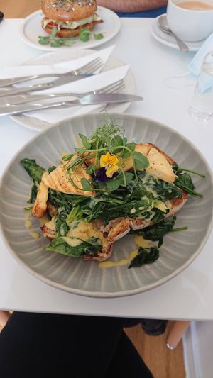 Tofu Florentine at 269 Vegan in Dunfermline