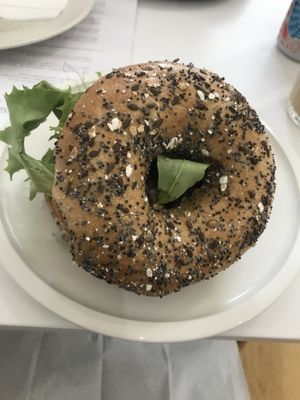 Carrot Lox Bagel at 269 Vegan in Dunfermline