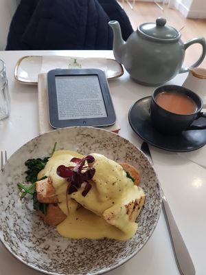 Tofu florentine at 269 Vegan in Dunfermline