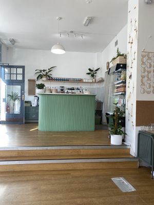 Counter   at 269 Vegan in Dunfermline