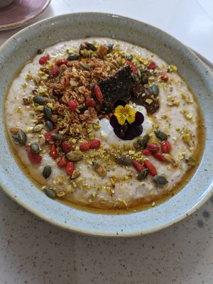 Porridge at 269 Vegan in Dunfermline