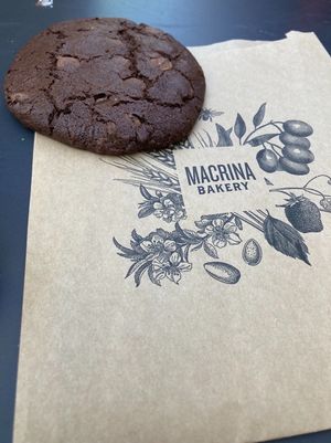 Vegan Double Chocolate Cookie  at Macrina Bakery & Cafe - Capitol Hill in Seattle