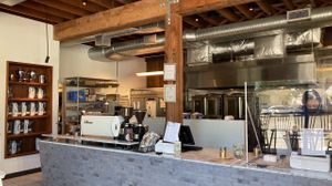 Interior order pickup  at Macrina Bakery & Cafe - Capitol Hill in Seattle