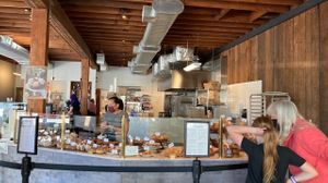 Interior display  at Macrina Bakery & Cafe - Capitol Hill in Seattle