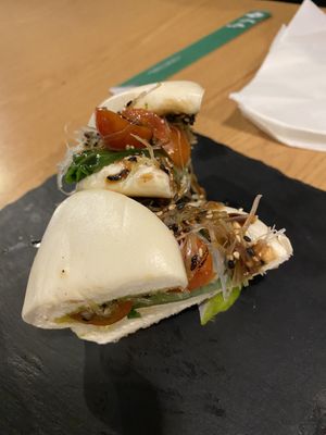 Vegetarian Bao at Chirashi Sushi e Ramen - Maybe closed in Lisbon