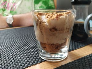 Amazing vegan dessert. at Chirashi Sushi e Ramen - Maybe closed in Lisbon