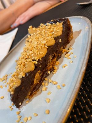 Chocolate and peanut desert cake at Chirashi Sushi e Ramen - Maybe closed in Lisbon