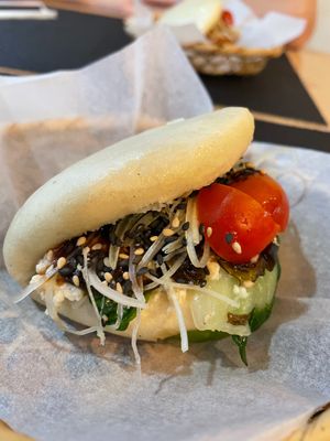 Vegan bun at Chirashi Sushi e Ramen - Maybe closed in Lisbon