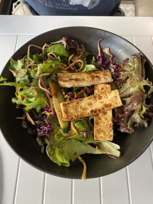 Tofu Asian salad  at Urban Espresso Lounge in Coffs Harbour