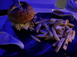 Pulled Pork Ridiculousness   at Samadhi in San Jose