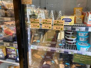 Small vegan section of store at GreenStar Food Co-op - DeWitt in Ithaca