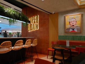 Inside at Supergrain in Jakarta