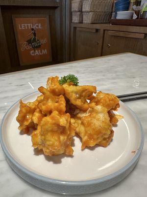 Spicy cauliflowerr  at Supergrain in Jakarta