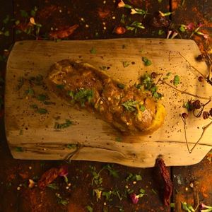 garlic bread at A Coruja in Sao Paulo