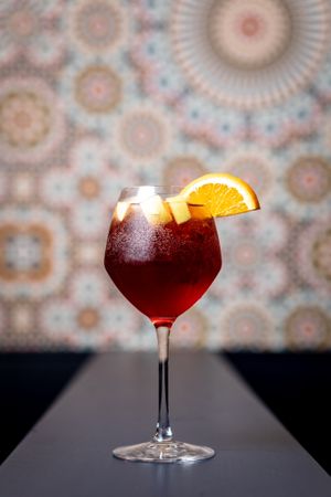 We serve vegan wine! at Allan's Mediterranean Bar and Grill in Middletown