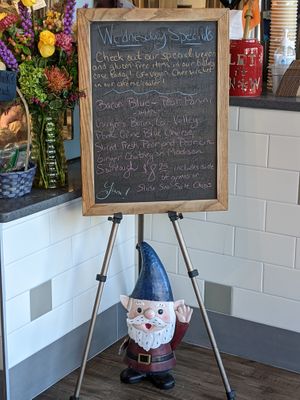 Wednesday bakery day highlights vegan and gluten free items  at Firefly Coffeehouse in Oregon