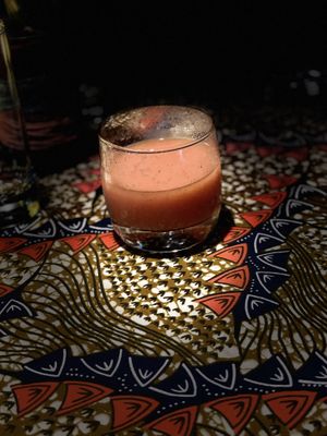 Mixed fruit drink, fresh!  at More Than A Drop in Moshi